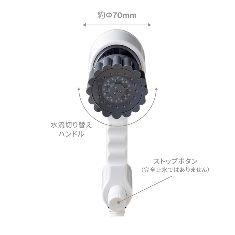ミラブルzero - 製品仕様 | シャワーヘッド | 製品情報 | 株式会社